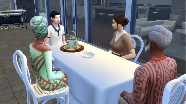 Bedste Lunch with Neighbor, Turns into a Swinging (Promo) | The Sims/ 3D Hentai seje videoer
