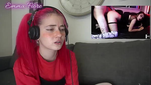 Best Petite teen reacting to Amateur Porn - Emma Fiore cool Videos