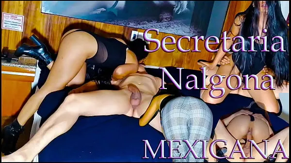 최고의 HOT SECRETARY OF WORK WITH BIG ASS SHAVED FITNESS AND MEXICAN 멋진 비디오