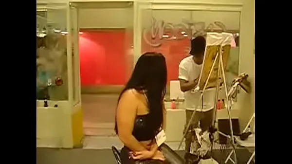 Video Monica Santhiago Porn Actress being Painted by the Painter The payment method will be in the painted one keren terbaik