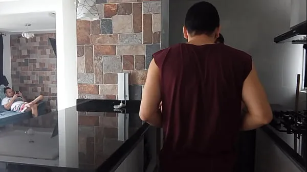 Best I fucked my friend's wife in his own kitchen while he was distracted on a call cool Videos