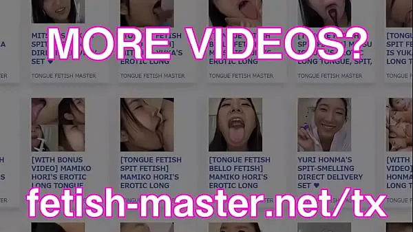 Die besten Japanese Asian Tongue Spit Fetish coolen Videos