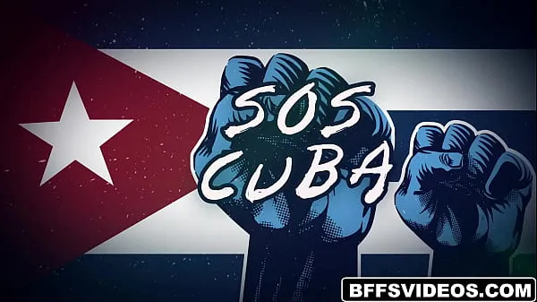 A legjobb Shaking their huge asses holding signs of protest in the streets, hot Cuban girls Gabriela Lopez, Scarlett Sommers, and Serena Santos bravely raise funds for Cuba menő videók