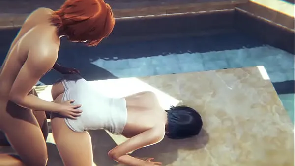 Bästa Genshin Impact - Venti Hardsex a public bath - Sissy crossdress Japanese Asian Manga Anime Game Porn Gay coola videor