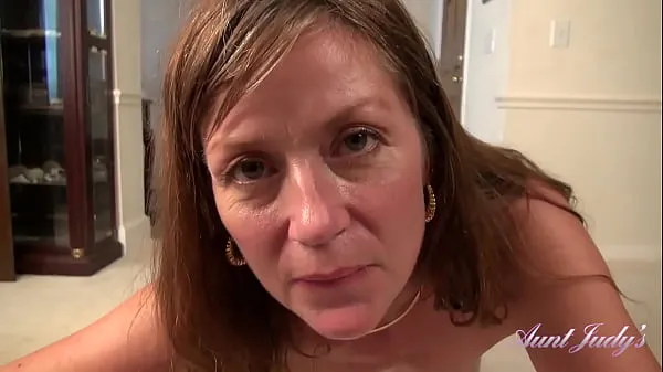 Best AuntJudys - 43yo Full-Bush Step-Aunt Isabella - Special Delivery POV cool Videos