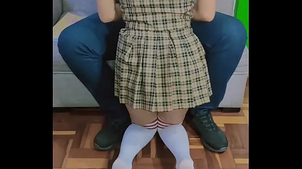 Best My stepdaughter has bad grades at lately, I take the opportunity to scold her when her is not there and give the slutty young tiny girl a good fuck cool Videos