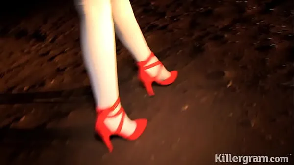 วิดีโอที่ดีที่สุดGrace Harper sexy blonde skirt and heelsเจ๋ง