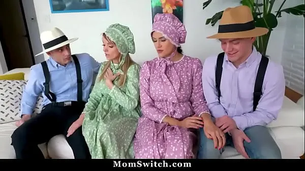วิดีโอที่ดีที่สุดCountry Side Stepmoms Hatch a Plan to Swap Their Stepsons to Fuck - Pristine Edge, Penny Barber - MomSwitchเจ๋ง