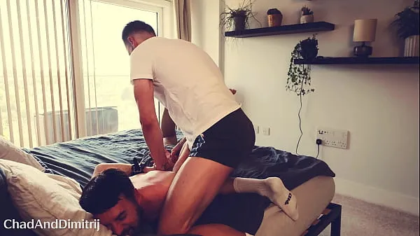 Best strugglefuck dom top ties up friend and barebacks his holes cool Videos