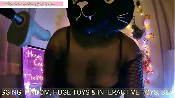 सर्वश्रेष्ठ Honey0811 --THE BLACK CAT--PT.1 --SEXY dance and Dildo Play शांत वीडियो