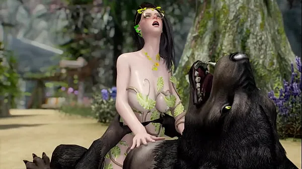 Best Elf Fucks Werewolf [UNCENSORED] 3D Monster Porn cool Videos