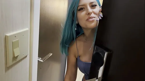 Bästa Casting Curvy: Blue Hair Thick Porn Star BEGS to Fuck Delivery Guy coola videor