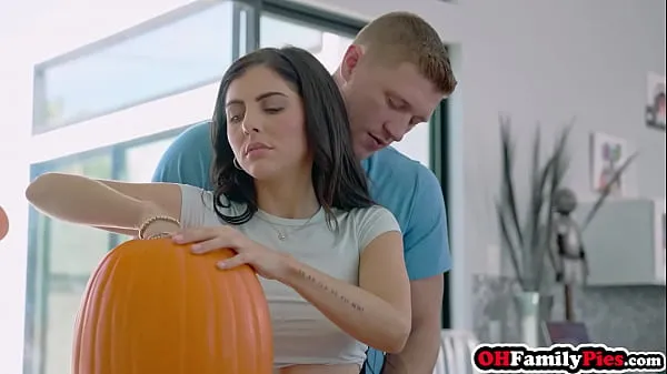 En iyi Stepbro please fuck Lily Larimar and hot teen Theodora Day tight pumpkins harika Videolar