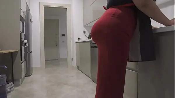 Best My big-ass stepmother got me horny again. My big-ass stepmother who came to the kitchen and cooked for me made my dick hard. Fucking big ass is my biggest dream cool Videos