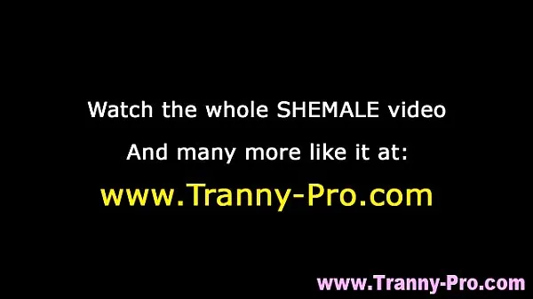 Beste Tranny shemale fuck and facial coole video's