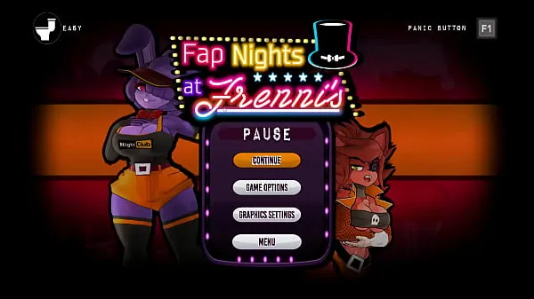 최고의 FNAF Night Club [ sex game parody PornPlay ] Ep.15 private sex show with the eye patch furry girl 멋진 비디오