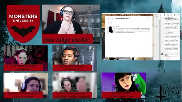En iyi Monsters University Episode 1 with Game Master Jane Judge harika Videolar