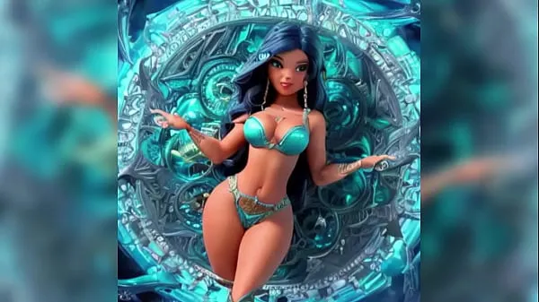 Τα καλύτερα Sexy thick big booty etherial princesses with magic surrounded by energy δροσερά βίντεο