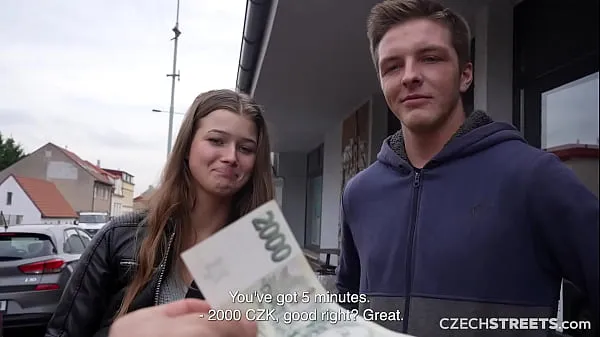 Bästa CzechStreets - He allowed his girlfriend to cheat on him coola videor