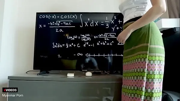 วิดีโอที่ดีที่สุดMyanmar Math Teacher Love Hardcore Sexเจ๋ง