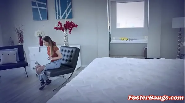 Best Foster Teen Learns the New Rules of He Home - Fosterbangs cool Videos