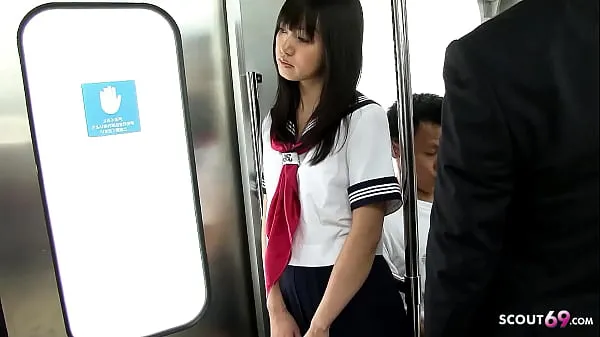 Video Public Gangbang in Bus - Asian Teen get Fucked by many old Guys keren terbaik