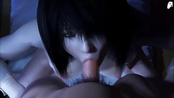최고의 4K) The ghost of a Japanese woman with a huge ass wants to fuck in bed a long penis that cums inside her repeatedly | Hentai 3D 멋진 비디오