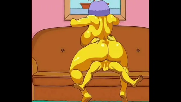 최고의 Selma Bouvier from The Simpsons gets her fat ass fucked by a massive cock 멋진 비디오