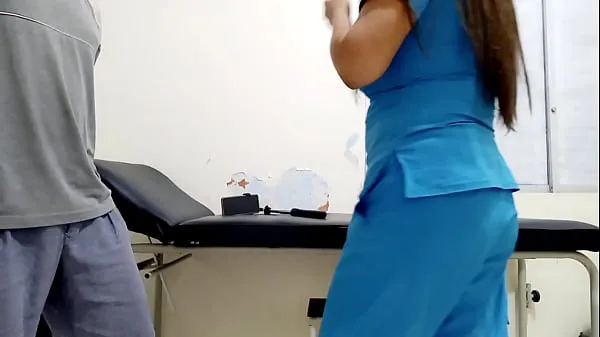 Video The sex therapy clinic is active!! The doctor falls in love with her patient and asks him for slow, slow sex in the doctor's office. Real porn in the hospital keren terbaik