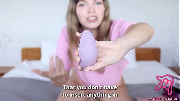 Best 1st time Trying Air Pulse Clitoris Suction Toy - MyBadReputation cool Videos
