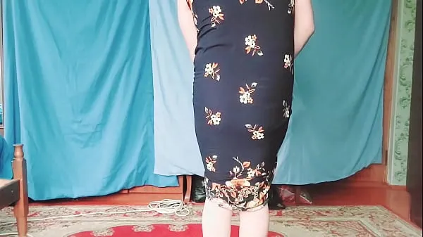 Video hay nhất Hot Big Booty Blonde Gay in Milf Dress Youtuber CrossdresserKitty thú vị