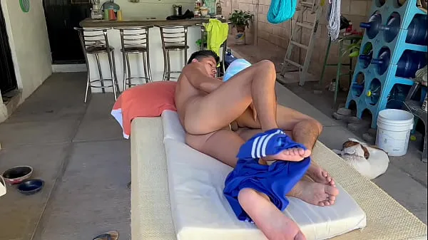 Best Hot Mexicans play with the bottom's ass before breaking his anus and filling his hole with semen cool Videos