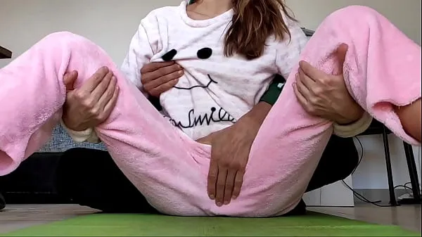 最高のasian amateur real homemade teasing pussy and small tits fetish in pajamasクールなビデオ