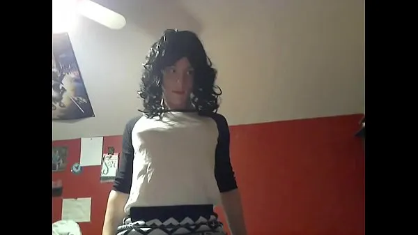 วิดีโอที่ดีที่สุดA sissy plays with herselfเจ๋ง