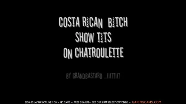 Melhores vídeos Latina costa-Rican bitch shows tits on camby GranDBastard latina live sex free webcam legais